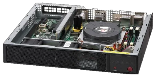 SYS-E300-14AR-01-G2 platform photograph; optional equipment may be shown