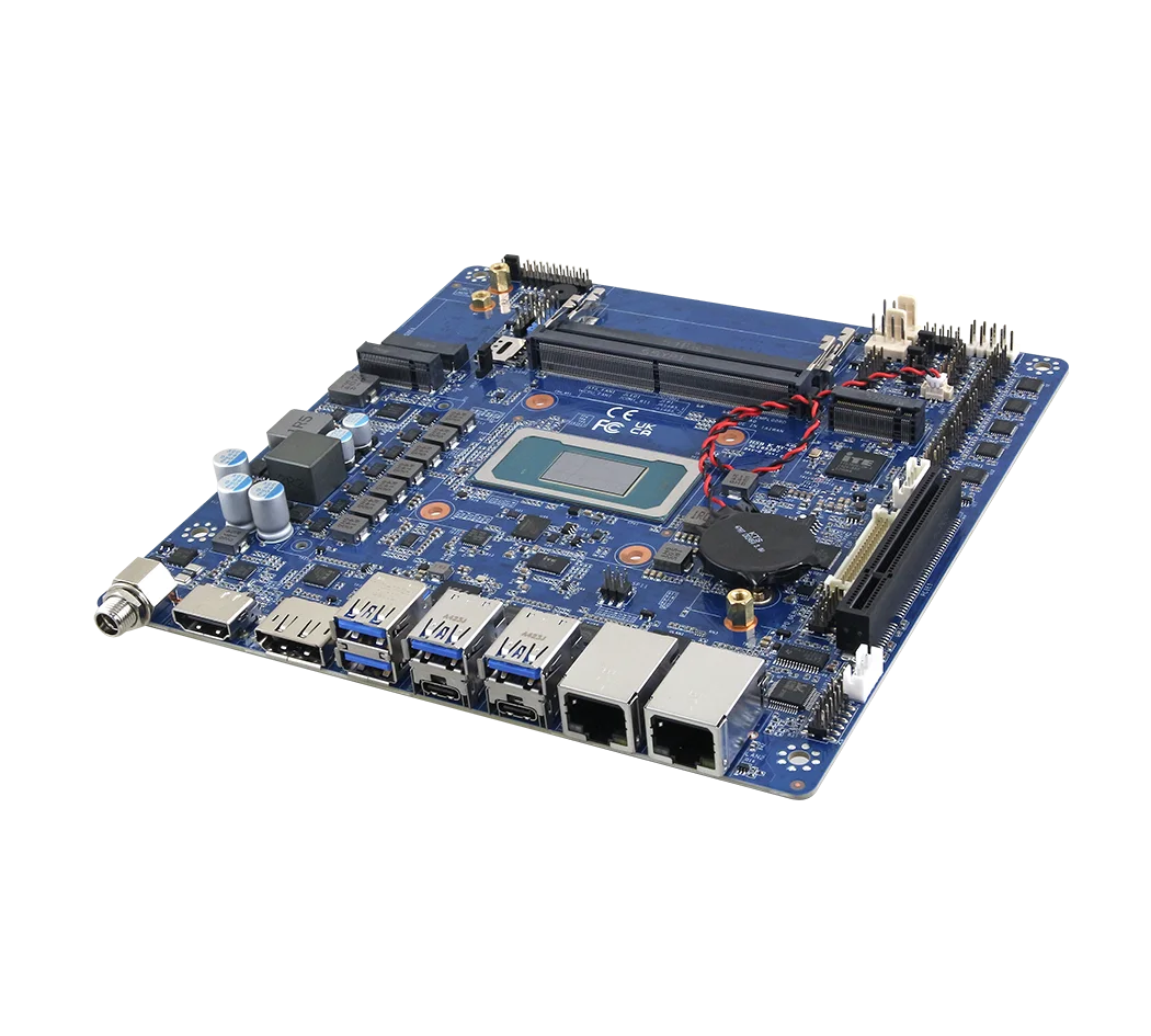 Avalue Technology EMX-PTLP, rear perspective