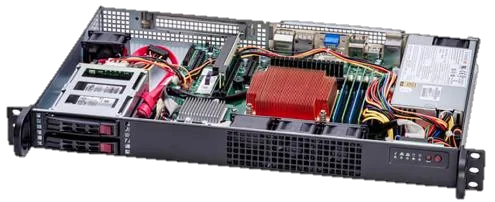 Supermicro SYS-111AD-HN2-01-G2, platform perspective. Platform illustration; optional equipment may be shown.