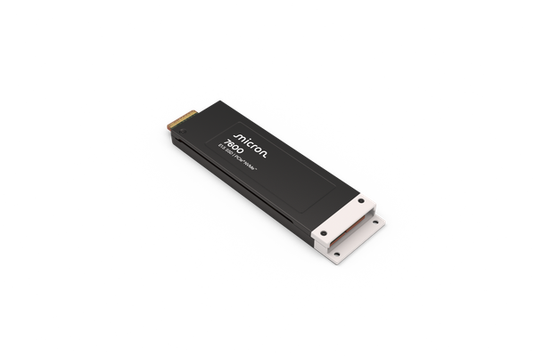 Micron 7600 E1.S 9.5 mm SSD, representative form-factor view