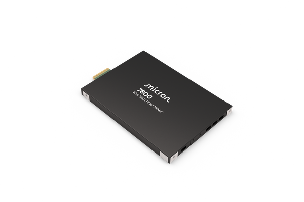 Micron 7600 E3.S SSD, representative form-factor view
